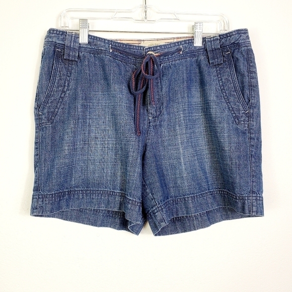 NATURAL REFLECTIONS DENIM SHORTS - Picture 1 of 6